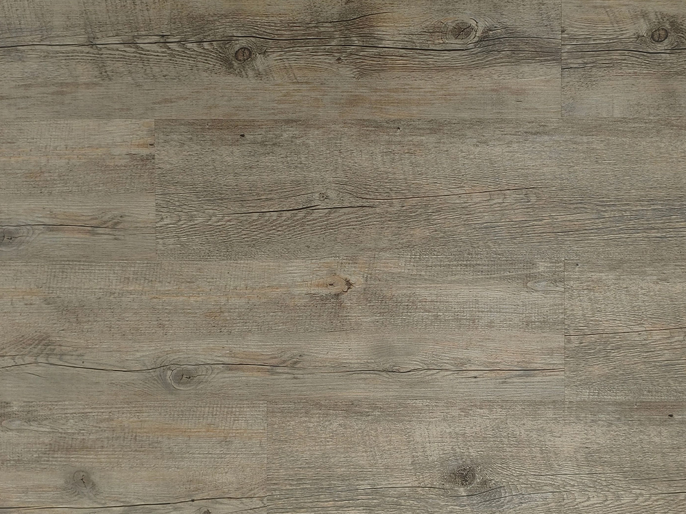 Pavimentazione LVT Grigio Chiaro Grano Legno Marrone 7,25×48