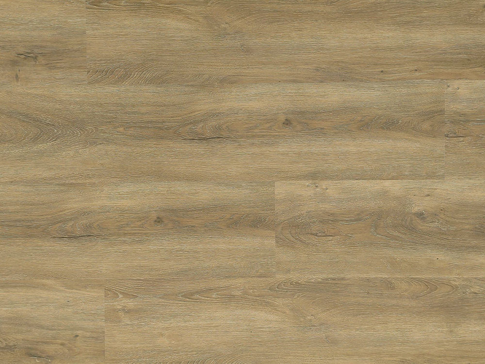 SPC che pavimenta la serratura Uniclick del sottostrato di legno marrone grigio chiaro del grano 9×48