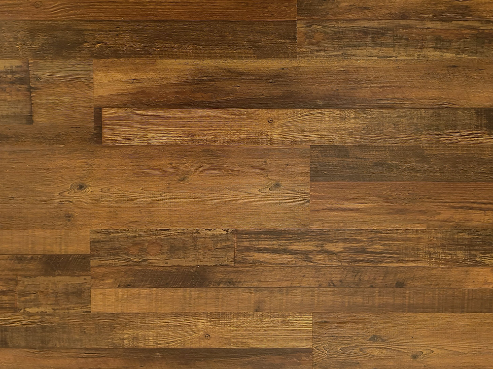 Pavimento SPC Grana legno marrone scuro 7,25×48