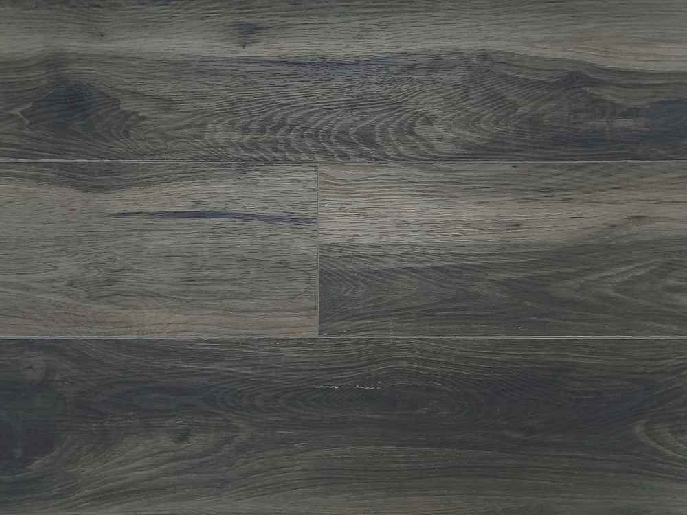 Pavimentazione SPC Grana legno grigio scuro 7,25×60