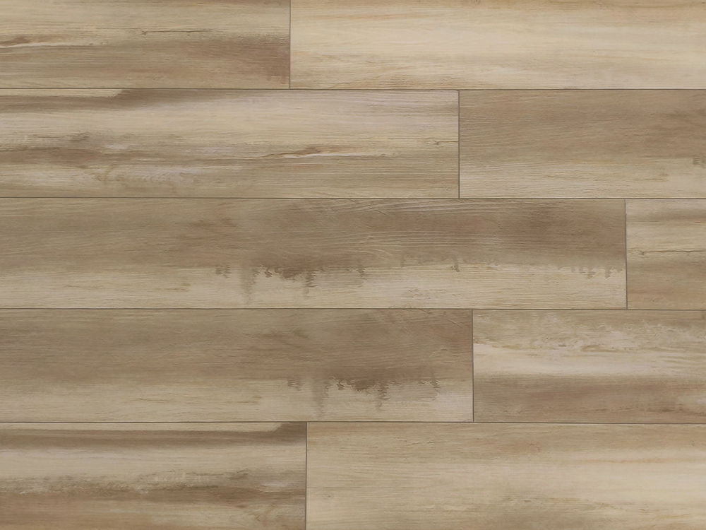 Pavimento SPC Grana di legno beige chiaro 7,25×48