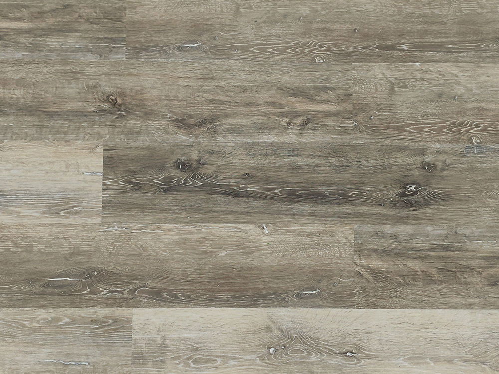 Pavimentazione SPC Grana di legno grigio stagionato 7,25×48